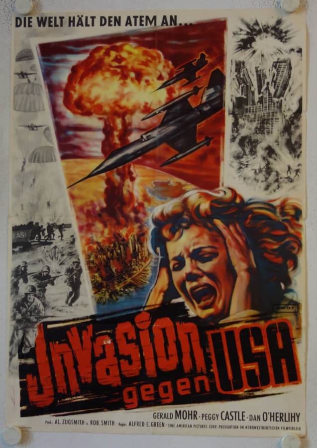 Invasion USA original release german movie poster